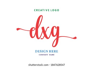 DXG lettering logo is simple, easy to understand and authoritative