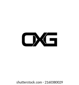 diseño del logotipo de la letra monograma de la tipografía dxg
