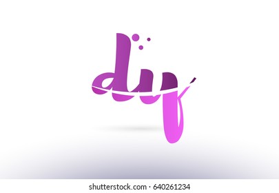 dy d y calligraphy alphabet letter logo 