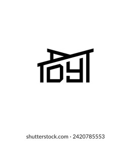 DY Initial Letter in Real Estate Logo concept.eps DY Initial Letter in Real Estate Logo concept