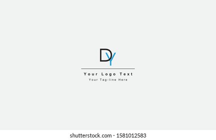 DY or YD letter logo. Unique attractive creative modern initial DY YD D Y initial based letter icon logo