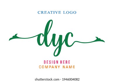 El logotipo de la inscripción DYC es sencillo, fácil de entender y autoritario