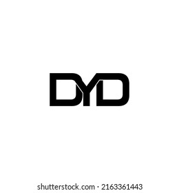 dyd letter original monogram logo design