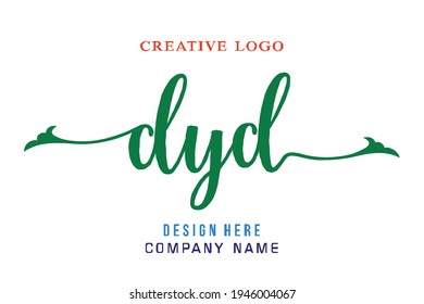 DYD lettering logo is simple, easy to understand and authoritative