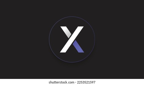 Dydx cryptocurrency logo on isolated background with copy space. 3d vector illustration of DYDX token icon banner design concept.