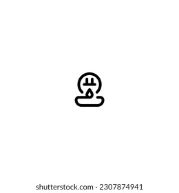 icono de color negro