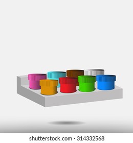 dye sets, for design