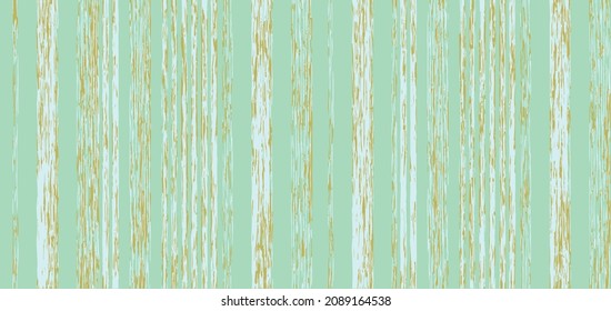 Dyed pattern, boho seamless vector texture background. Exotic lines on pastel stripes print illustration. Summer nature trendy print. Deep nature  paint lines. ink brush strokes sea green 