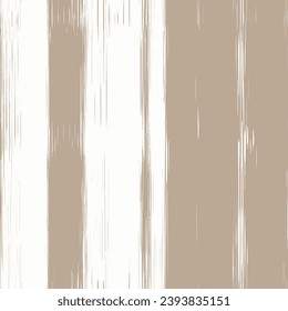 Dyed style Küstenstreifen. Innendekorative Weberstruktur auf Leinwand. Struktur vertikale unregelmäßige künstlerische gestreifte Gewebe Design . Allover bedruckt. Boho, gefärbte eklektische Textur. Nahtloses Muster