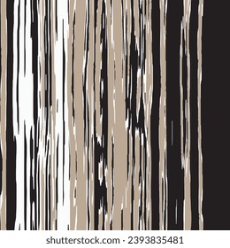 Dyed style coastal stripes. Interior decorative weave texture on canvas. Structure vertical irregular artistic striped fabric design . Allover printed . Boho, dyed eclectic texture. Seamless pattern