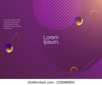 Dynamic 3D background with fluid shapes modern concept. minimal poster. ideal for banner, web, header, page, cover, billboard, brochure