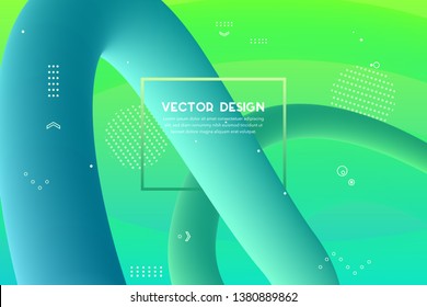 Dynamic 3D background with fluid shapes modern concept. minimal poster. Ideal for modern banner, web, header, page, cover, billboard, brochure