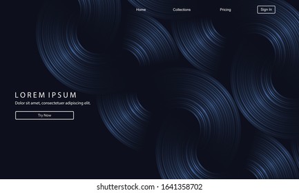 Dynamic 3D background with modern concept. Ideal for banner, web, header, cover, billboard, brochure, social media, landing page.