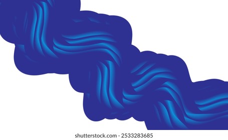 Dynamic 3D fluid wave design with vibrant blue and yellow gradients, perfect for bold digital branding, modern visual art, and creative futuristic concepts with fluid motion.

