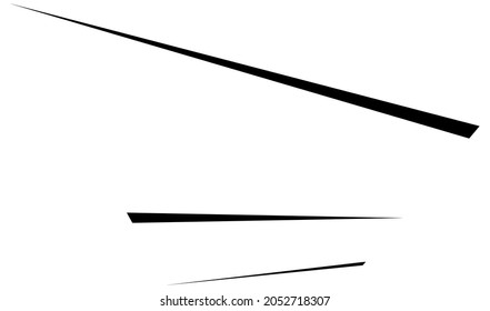 Dynamische 3D-Linien in Perspektive. Verschönerung, abnehmende Linien, Streifen. Geostreaks, Streifen, abstrakte geometrische Vektorgrafik