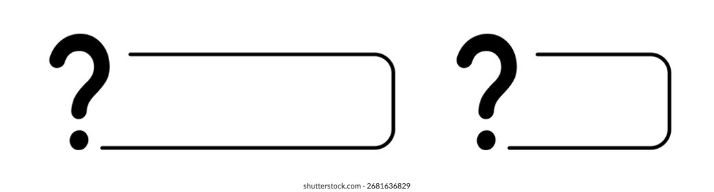 Dynamic 3d question and exclamation marks with clean design, perfect for communication concepts.