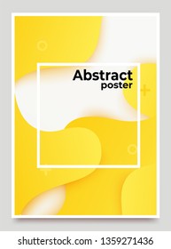 Dynamic 3d textured background. Grate for sale or promotion banner, ad cover, web header landing page. Vector illustration