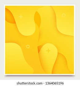Dynamic 3d textured background. Grate for sale or promotion banner, ad cover, web header landing page. Vector illustration