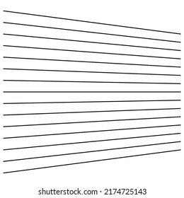 Dynamic 3d, three-dimensional lines, stripes element