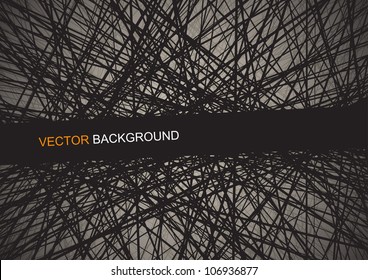 dynamic abstract background with chaotic stripes texture. EPS10 vector