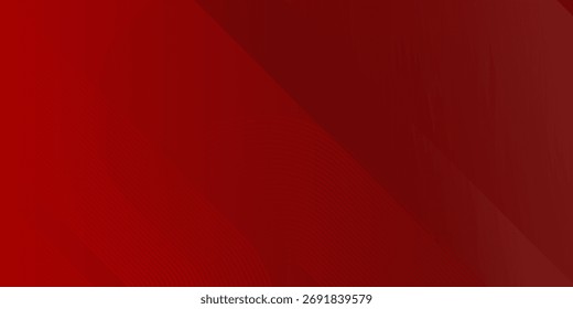 Dynamic abstract background with a deep red gradient and geometric diagonal shapes. Suit for banner, web, brochure, pamflet and presentation

