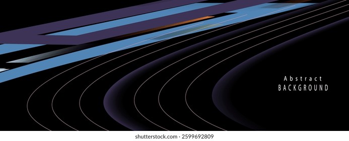 Dynamic Abstract Background for Digital Media