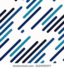 Dynamic abstract background featuring diagonal lines in shades of blue.  Perfect for modern designs, presentations, websites, or as a trendy texture.