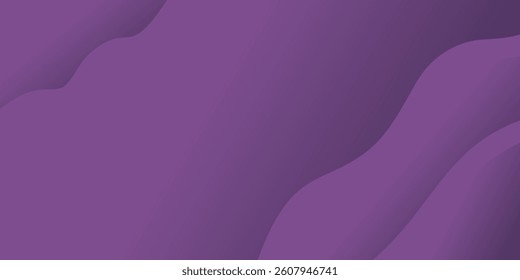 Dynamic abstract background featuring flowing violet waves and gradient shading.