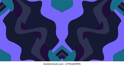 Fondo abstracto dinámico con ondas fluidas de color púrpura y verde azulado que crean un visual hipnotizante para proyectos de diseño digital moderno.