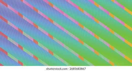 Dynamic abstract background with geometric shapes and vibrant color gradients