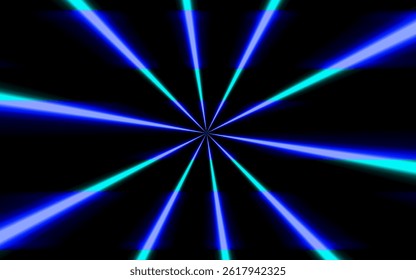 dynamic abstract background with glow color