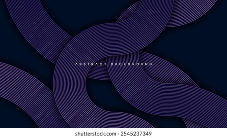Fondo Abstractas dinámico con líneas geométricas púrpura