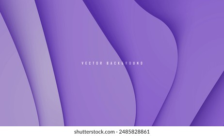 dynamic abstract background in various shades of purple with smooth curves and subtle shadows, creating a visually appealing texture.