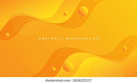 Fondo Abstractas dinámico en tonos amarillos y naranjas	
