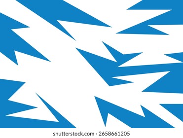 Dynamic Abstract Background with Zigzag, Arrow, and Sharp Geometric Patterns