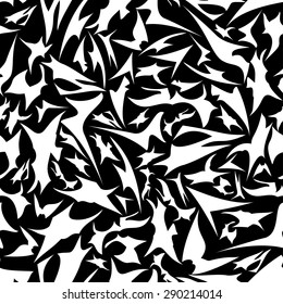 Dynamic abstract background.Seamless pattern. Vector.