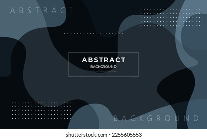Dynamic abstract black textured background design in 3D style with orange color. EPS10 Vector background.