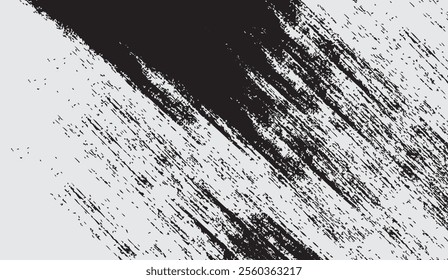 Dynamic abstract black and white brush strokes with a textured pattern, creating a modern and edgy artistic background. Perfect for art, design, and creative projects