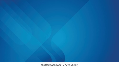 Dynamic abstract blue background featuring a smooth gradient and subtle geometric lines, perfect for modern corporate presentations, website banners, and digital art projects