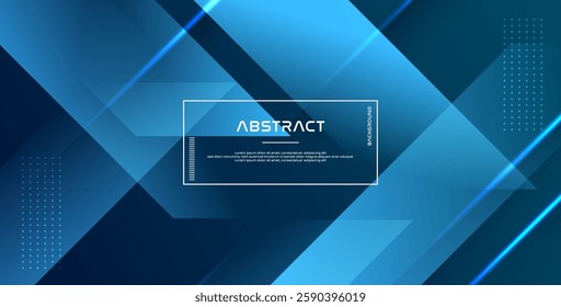 dynamic abstract blue liquid color gradient stripe geometric fluid shape background. eps10 vector