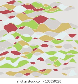 dynamic abstract composition