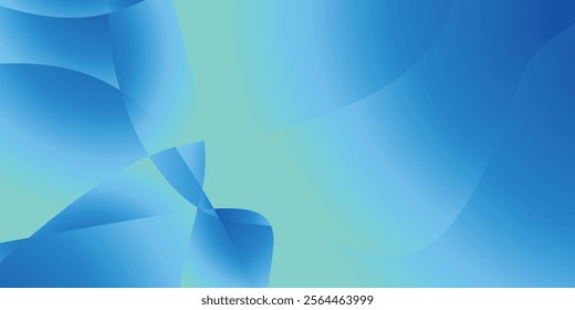 Dynamic abstract design in blue hues and curves.	Useful for technology startups or modern design applications.