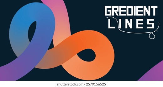 A dynamic abstract design featuring overlapping swirls and concentric circles in rich orange and coral tones on a deep navy background.