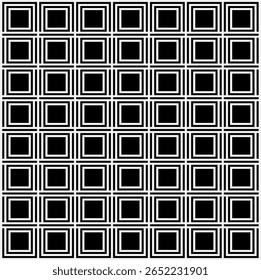 Dynamic abstract design featuring symmetric nested squares creating a hypnotic, geometric pattern. The interplay of shapes forms a captivating optical effect that enhances any creative work.

