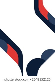 Diseño Abstractas dinámico: remolinos rojo y azul