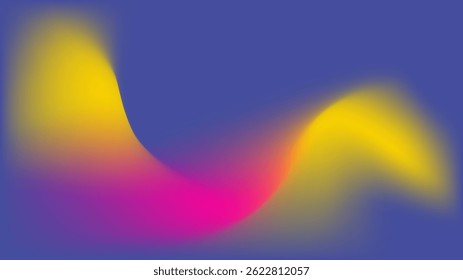 Dynamic abstract design showcasing colorful fluid shapes.