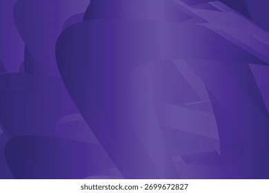 Dynamic abstract flowing purple shapes create a modern, energetic background with smooth gradients and overlapping forms.