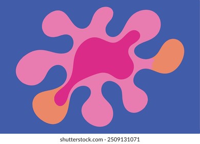 Dynamic abstract fluid art screen background vector illustration, featuring vibrant colors and flowing patterns. Perfect for modern digital decor and artistic design needs.