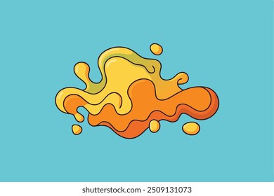 Dynamic abstract fluid art screen background vector illustration, featuring vibrant colors and flowing patterns. Perfect for modern digital decor and artistic design needs.
