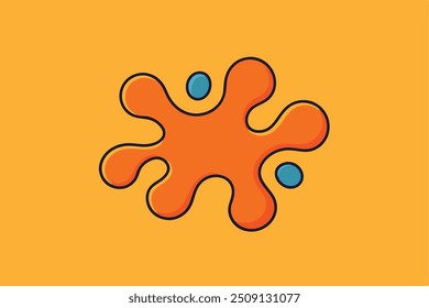 Dynamic abstract fluid art screen background vector illustration, featuring vibrant colors and flowing patterns. Perfect for modern digital decor and artistic design needs.